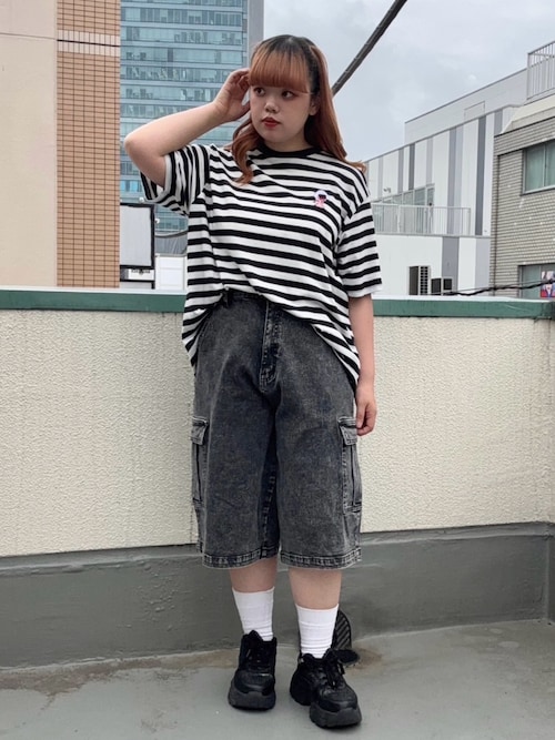 デニムカーゴハーフパンツ（デニムパンツ）｜PUNYUS（プニュズ