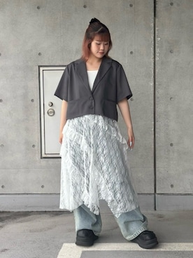 PUNYUS さん(レディース・155cm)の夏コーディネート