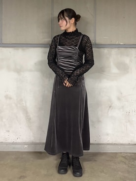 「PUNYUS（プニュズ）のアイテム」を使った、PUNYUS  さん（レディース・162cm）の春コーディネート