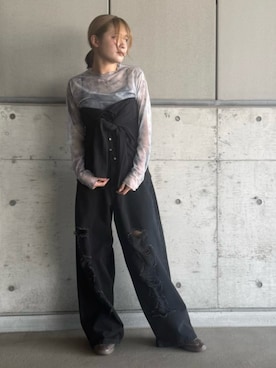 PUNYUS さん(レディース・160cm)の夏コーディネート