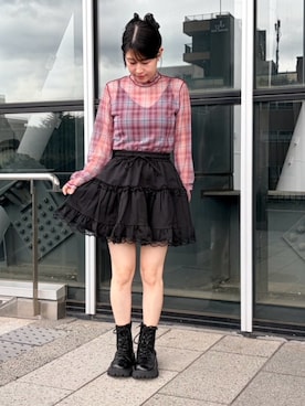 「PUNYUS（プニュズ）のアイテム」を使った、PUNYUS  さん（レディース・148cm）の秋コーディネート