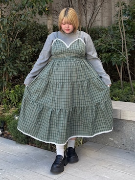 「PUNYUS（プニュズ）のアイテム」を使った、PUNYUS  さん（レディース・163cm）の春コーディネート