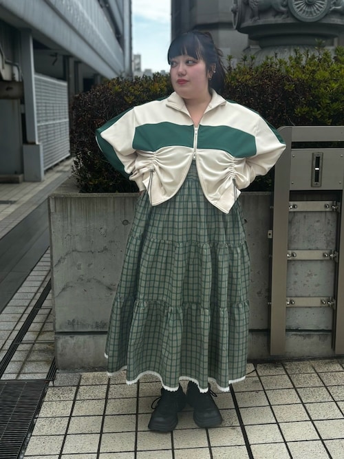 チェック柄キャミワンピース（ワンピース）｜PUNYUS（プニュズ）の