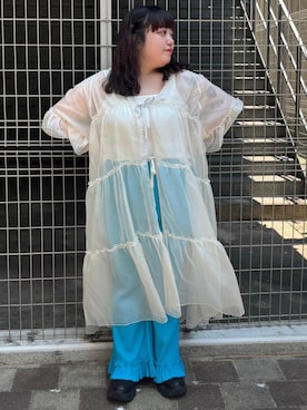 「PUNYUS（プニュズ）のアイテム」を使った、PUNYUS  さん（レディース・158cm）の夏コーディネート