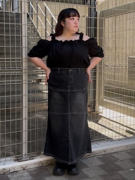 「PUNYUS（プニュズ）のアイテム」を使った、PUNYUS  さん（レディース・158cm）の夏コーディネート