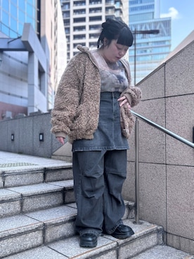 PUNYUS  さん（レディース・158cm）の冬コーディネート