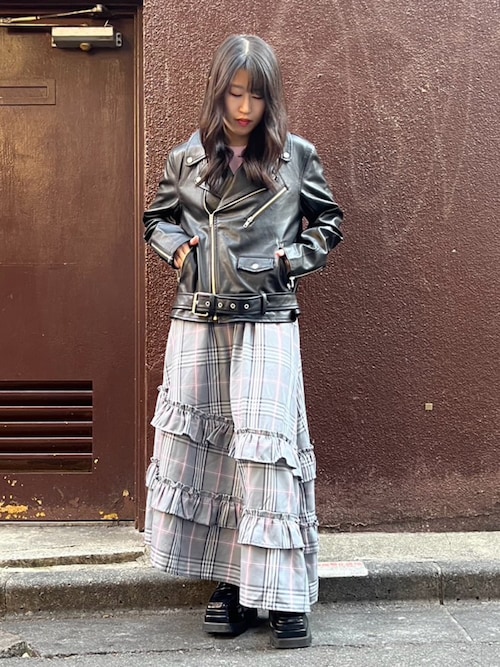 ダブルライダースジャケット（ライダースジャケット）｜PUNYUS