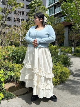 「PUNYUS（プニュズ）のアイテム」を使った、PUNYUS  さん（レディース・163cm）の春コーディネート