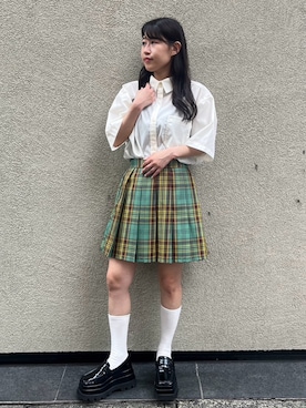 「PUNYUS（プニュズ）のアイテム」を使った、PUNYUS  さん（レディース・148cm）の夏コーディネート