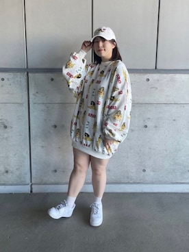 「PUNYUS（プニュズ）のアイテム（帽子）」を使った、PUNYUS  さん（レディース・153cm）の冬コーディネート