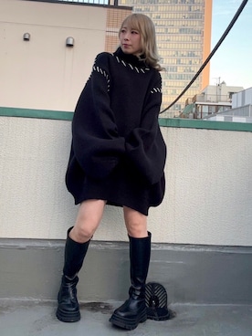 PUNYUS  さん（レディース・160cm）の冬コーディネート