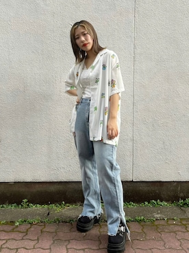 PUNYUS  さん（レディース・157cm）の夏コーディネート