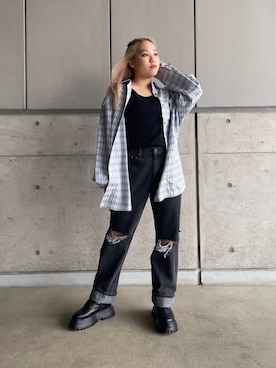 PUNYUS さん(レディース・158cm)の冬コーディネート