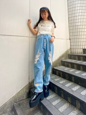 PUNYUS さん(レディース・160cm)の夏コーディネート