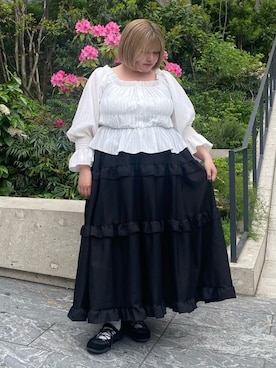 「PUNYUS（プニュズ）のアイテム」を使った、PUNYUS  さん（レディース・163cm）の春コーディネート