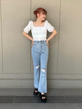 PUNYUS さん(レディース・160cm)の夏コーディネート