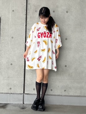「PUNYUS（プニュズ）のアイテム」を使った、PUNYUS  さん（レディース・152cm）の夏コーディネート