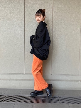 「PUNYUS（プニュズ）のアイテム（ジャケット/アウター）」を使った、PUNYUS  さん（レディース・160cm）の秋コーディネート
