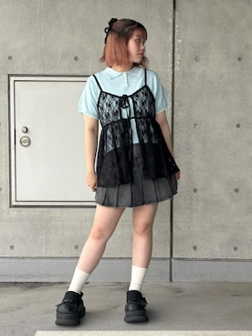 PUNYUS さん(レディース・155cm)の夏コーディネート