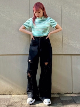 PUNYUS  さん（レディース・160cm）の夏コーディネート