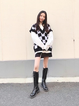 PUNYUS  さん（レディース・153cm）の冬コーディネート