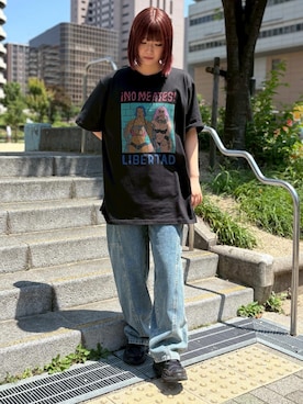 「PUNYUS（プニュズ）のアイテム」を使った、PUNYUS  さん（レディース・160cm）の夏コーディネート