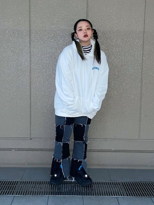 【保証書付】 PUNYUS（プニュズ）の「GOODMOODパーカー（パーカー）」 - WEAR トップス