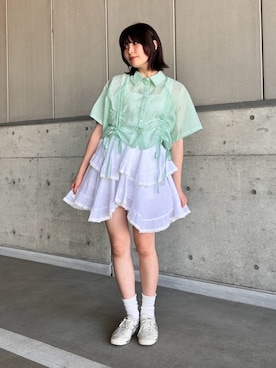 PUNYUS さん(レディース・162cm)の夏コーディネート