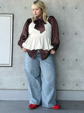 「PUNYUS（プニュズ）のアイテム」を使った、PUNYUS  さん（レディース・163cm）の冬コーディネート