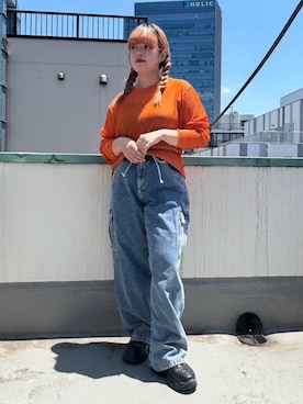 「PUNYUS（プニュズ）のアイテム」を使った、PUNYUS  さん（レディース・159cm）の夏コーディネート