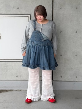 「PUNYUS（プニュズ）のアイテム」を使った、PUNYUS  さん（レディース・156cm）の秋コーディネート