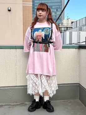 PUNYUS  さん（レディース・159cm）の夏コーディネート