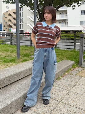 「PUNYUS（プニュズ）のアイテム」を使った、PUNYUS  さん（レディース・160cm）の春コーディネート