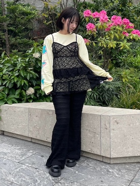 「PUNYUS（プニュズ）のアイテム」を使った、PUNYUS  さん（レディース・150cm）の春コーディネート