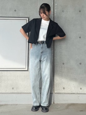 「PUNYUS（プニュズ）のアイテム」を使った、PUNYUS  さん（レディース・160cm）の夏コーディネート