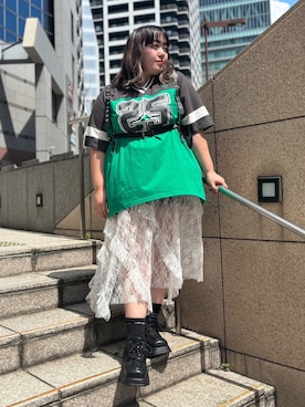 PUNYUS  さん（レディース・158cm）の夏コーディネート