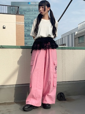 「PUNYUS（プニュズ）のアイテム」を使った、PUNYUS  さん（レディース・165cm）の秋コーディネート