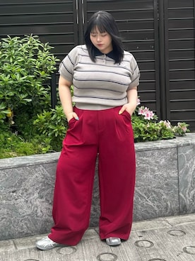 「PUNYUS（プニュズ）のアイテム」を使った、PUNYUS  さん（レディース・163cm）の春コーディネート