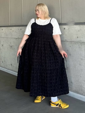 「アイテム（ワンピース）」を使った、PUNYUS  さん（レディース・148cm）の夏コーディネート