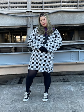 PUNYUS  さん（レディース・177cm）の冬コーディネート