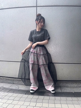 PUNYUS  さん（レディース・160cm）の夏コーディネート