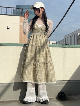 「PUNYUS（プニュズ）のアイテム」を使った、PUNYUS  さん（レディース・165cm）の秋コーディネート