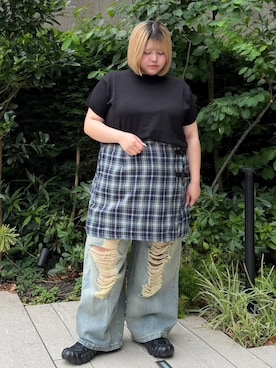 PUNYUS  さん（レディース・163cm）の夏コーディネート