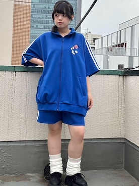 「PUNYUS（プニュズ）のアイテム」を使った、PUNYUS  さん（レディース・159cm）の夏コーディネート