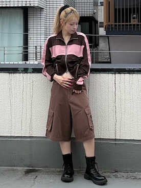 「PUNYUS（プニュズ）のアイテム」を使った、PUNYUS  さん（レディース・157cm）の秋コーディネート