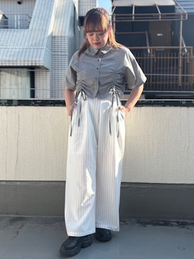 PUNYUS  さん（レディース・159cm）の夏コーディネート