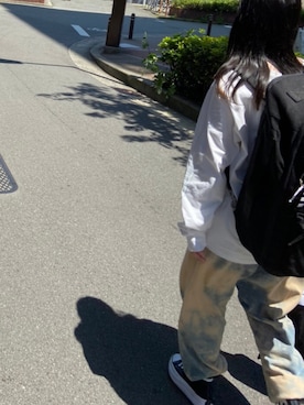 「SHEL’TTER（シェルター）のアイテム」を使った、eさん（レディース・153cm）の春コーディネート