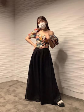 「NINE（ナイン）のアイテム」を使った、いしかわなささん（レディース・150cm）の夏コーディネート