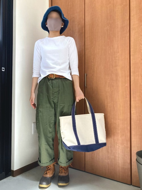 あきさん｜L.L.Beanのトートバッグを使ったコーディネート - WEAR