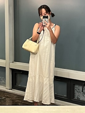「LIAN（リアン）のアイテム（キャミソール）」を使った、Yuina.さん（レディース・153cm）の夏コーディネート